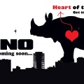 Rhino postcard front